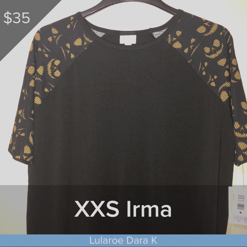 Ragland sleeve Halloween Irma LuLaRoe